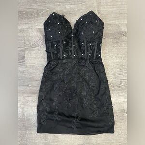 Black Gem Homecoming Dress 💌